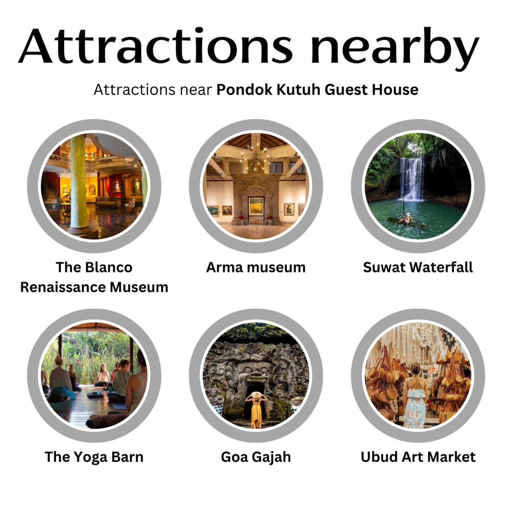 Pondok Kutuh Guest House Ubud Buitenkant foto
